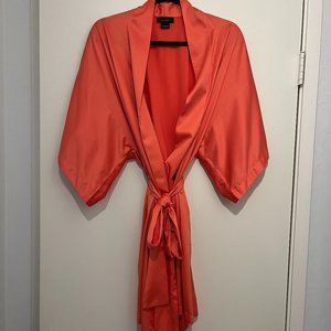 Natori Coral Satin Robe